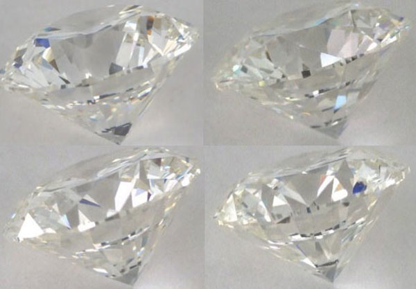 image of four HIF diamonds